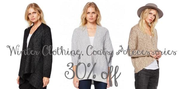 Winter Clothing & Accessories on SALE NOW!