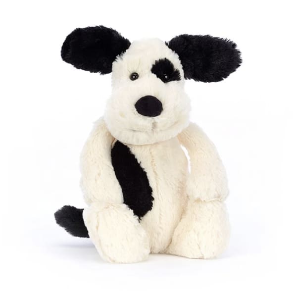 Bashful Black & Cream Puppy Large - bitty boutique