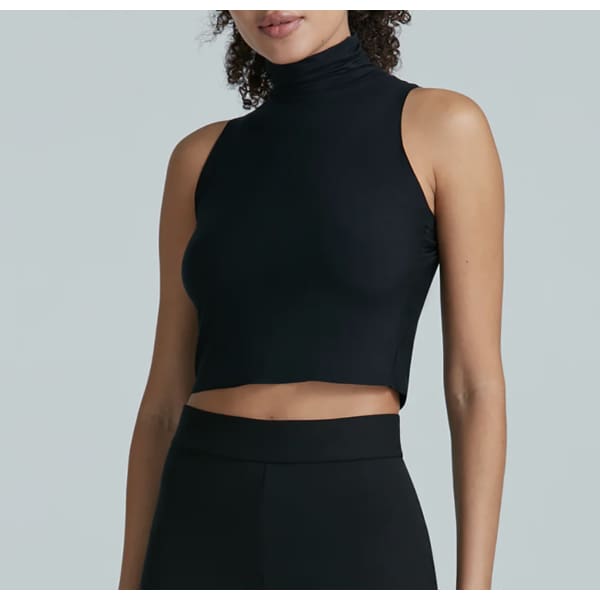 Butter Sleeveless Cropped Turtleneck - Clothing & Accessories