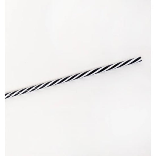 Black & White Glass Straw - Home & Gift